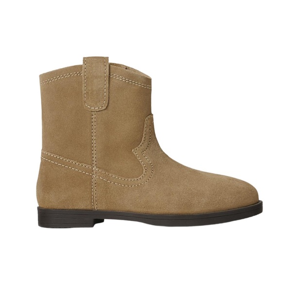 Zara leather Kids Brown Boots - Picture 2 of 6